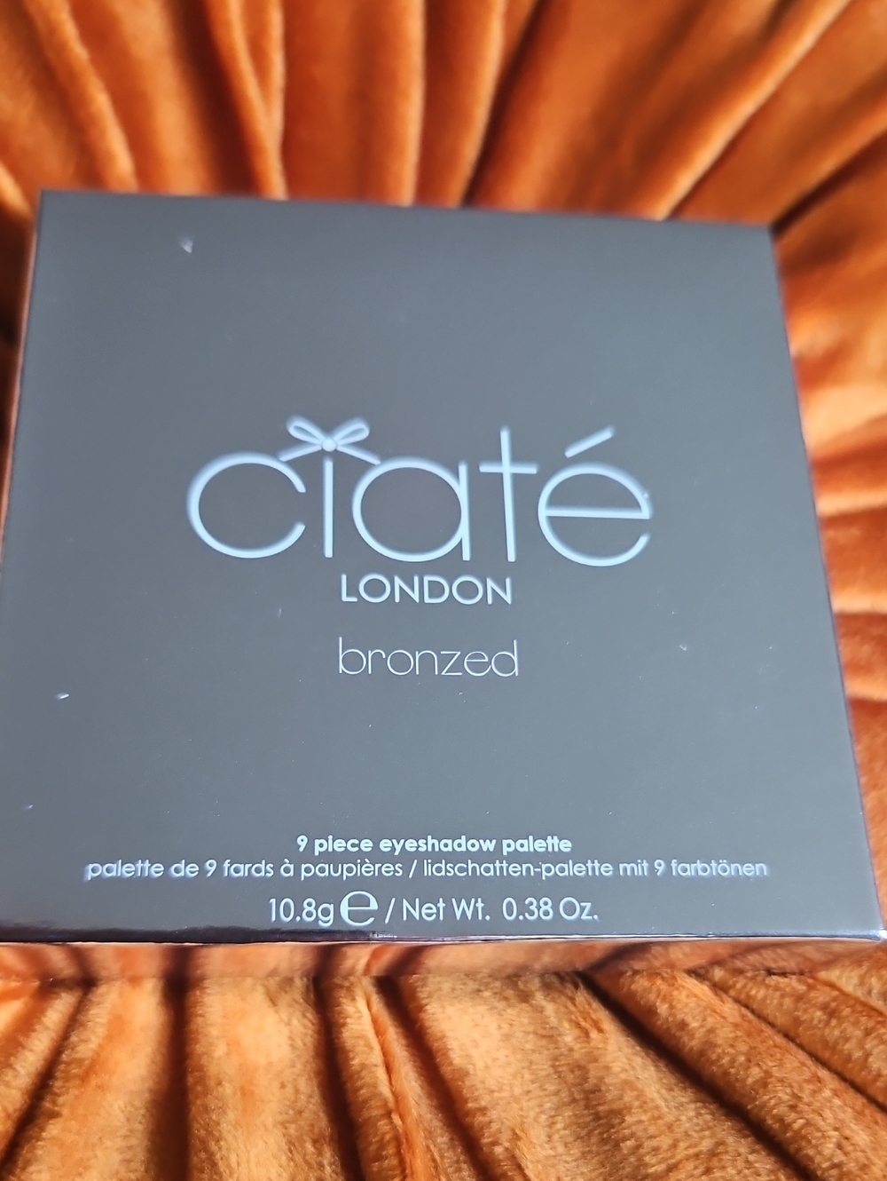 Ciaté London "Bronzed" 9-piece eyeshadow palette NWT